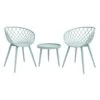 3-Piece Kurv Outdoor Chat Set, Sage