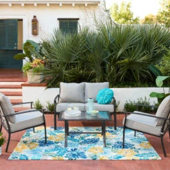 4-Piece Lexington Outdoor Lounge Set -Patio Furniture Sales Store 4 piece lexington outdoor lounge set 5