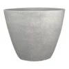 Acorn White Antique Planter, 13" -Patio Furniture Sales Store acorn white antique planter 13