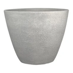 Acorn White Antique Planter, 13"