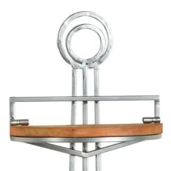 Anchor Shelf Outdoor Wall Decor, 20" -Patio Furniture Sales Store anchor shelf outdoor wall decor 20 1