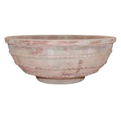 Antique Terracotta Bowl Planter, 4"