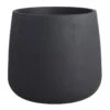 Black Bios Planter, 21.6" -Patio Furniture Sales Store black bios planter 21.6