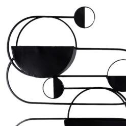 Black Metal Outdoor Wall Planter, 21x32 -Patio Furniture Sales Store black metal outdoor wall planter 21x32 2