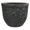Black Relic Egg Planter, 9.1" -Patio Furniture Sales Store black relic egg planter 9.1