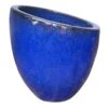 Blue Fall Away Ceramic Planter, Small