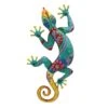 Bright Gecko Metal Outdoor Wall Decor, 24" -Patio Furniture Sales Store bright gecko metal outdoor wall decor 24
