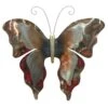 Butterfly Metal Outdoor Wall Decor, 15" -Patio Furniture Sales Store butterfly metal outdoor wall decor 15