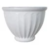Caylo White Planter, 11" -Patio Furniture Sales Store caylo white planter 11