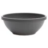 Charcoal Grey Terra Living Bowl Planter, 14" -Patio Furniture Sales Store charcoal grey terra living bowl planter 14