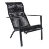 Fairlane Black Outdoor Seating Chair -Patio Furniture Sales Store fairlane black outdoor seating chair