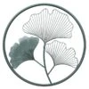 Found & Fable Metal Ginkgo Leaf Outdoor Wall Decor, 17"