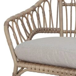 Found & Fable Norma Natural Wicker Outdoor Lounge Chair -Patio Furniture Sales Store found fable norma natural wicker outdoor lounge chair 1