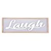 Framed Laugh Outdoor Wall Sign, 33" -Patio Furniture Sales Store framed laugh outdoor wall sign 33