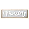 Framed Party Wooden Outdoor Wall Decor, 33" -Patio Furniture Sales Store framed party wooden outdoor wall decor 33