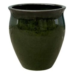 Green Flare Planter, Medium