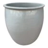 Havana Grey Ceramic Planter, 16.9" -Patio Furniture Sales Store havana grey ceramic planter 16.9