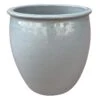 Havana Grey Ceramic Planter, 9.4"