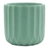 Honeybloom Indoor Carved Teal Cement Pot, 7" -Patio Furniture Sales Store honeybloom indoor carved teal cement pot 7