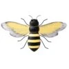 Honeybloom Metal Bumblebee Outdoor Wall Decor, 18" -Patio Furniture Sales Store honeybloom metal bumblebee outdoor wall decor 18