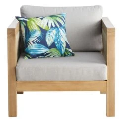 Honeybloom Park City Outdoor Blonde Acacia Wood Lounge Chair With Rope Accent 11 Honeybloom Park City Outdoor Blonde Acacia Wood Lounge Chair With Rope Accent -Patio Furniture Sales Store honeybloom park city outdoor blonde acacia wood lounge chair with rope accent 2