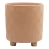 Indoor Mod Terra Footed Ceramic Pot, 11" -Patio Furniture Sales Store indoor mod terra footed ceramic pot 11