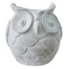 Indoor Owl Shaped Concrete Planter, 11" -Patio Furniture Sales Store indoor owl shaped concrete planter 11