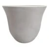 Lily Grey Bell-Shaped Pot, 11" -Patio Furniture Sales Store lily grey bell shaped pot 11