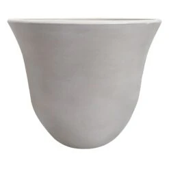 Lily Grey Bell-Shaped Pot, 11"