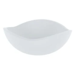 Lotus Off White Low Bowl, 21"