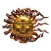 Metal Sun Face Outdoor Wall Decor, 23" -Patio Furniture Sales Store metal sun face outdoor wall decor 23