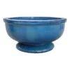 Omni Sky Blue Bowl Planter, 16" -Patio Furniture Sales Store omni sky blue bowl planter 16