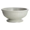 Omni White Bowl Planter, 16" -Patio Furniture Sales Store omni white bowl planter 16