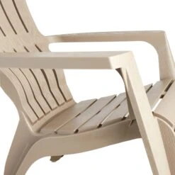 Outdoor Adirondack Chair, Portobello Brown -Patio Furniture Sales Store outdoor adirondack chair portobello brown 3