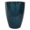 Powell Turquoise Ceramic Planter, 12" -Patio Furniture Sales Store powell turquoise ceramic planter 12