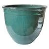 Primo Turquoise Planter, Medium -Patio Furniture Sales Store primo turquoise planter medium