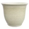 Providence White Honeycomb Planter, Large