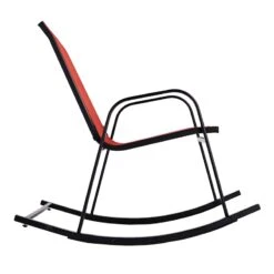 Red Sling Patio Rocking Chair -Patio Furniture Sales Store red sling patio rocking chair 3