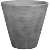 Ribbed Antique Quarry Decorative Cone Planter, 15" -Patio Furniture Sales Store ribbed antique quarry decorative cone planter 15