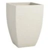 Sandstone Soft Square Planter, 14.5" -Patio Furniture Sales Store sandstone soft square planter 14.5