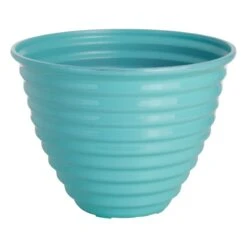 Sunny Club Light Blue Beehive Pot, 16"