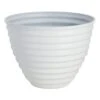 Sunny Club White Beehive Pot, 14" -Patio Furniture Sales Store sunny club white beehive pot 14