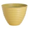 Sunny Club Yellow Beehive Pot, 14"