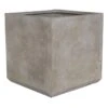 Travertine Cube Pot, Medium -Patio Furniture Sales Store travertine cube pot medium