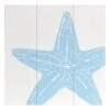 Ty Pennington Blue Starfish Wooden Outdoor Wall Decor, 12"