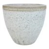 Ty Pennington White Rocky Planter, Large -Patio Furniture Sales Store ty pennington white rocky planter large
