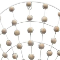 Ty Pennington Wooden Beaded Shell Outdoor Wall Decor, 13" -Patio Furniture Sales Store ty pennington wooden beaded shell outdoor wall decor 13 1