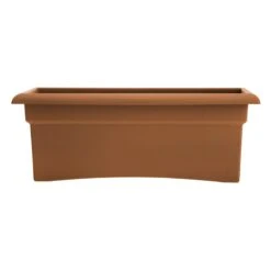 Veranda Rectangle Deck Box Planter, 26"