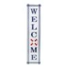 Welcome Metal Outdoor Wall Sign, 42" -Patio Furniture Sales Store welcome metal outdoor wall sign 42