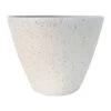 White Speckled Egg Planter, 19" -Patio Furniture Sales Store white speckled egg planter 19